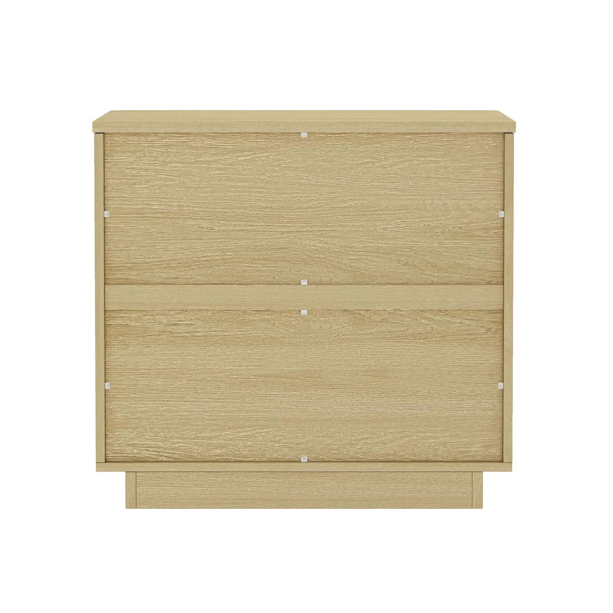 Payton - Nightstand With 3 Drawers - Oak by HouseOfZazla