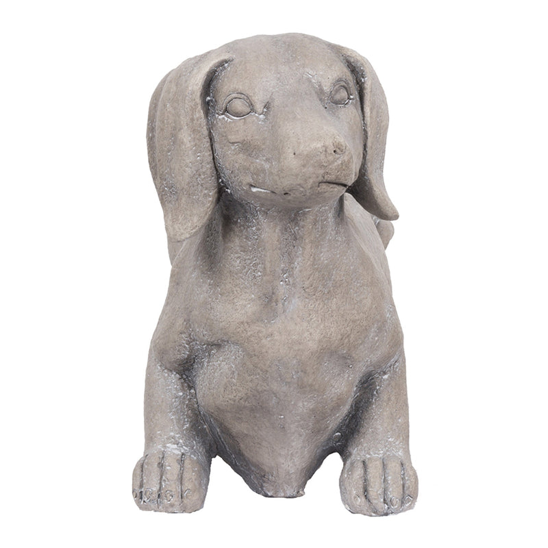 Manon Dog Planter Garden Decor with Durable Magnesium Oxide - Gray, photo 4 of 10