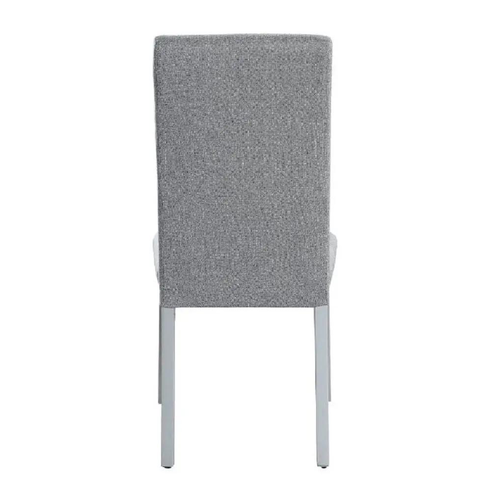 Lanton - Side Chair (Set of 2) - Gray Linen & Antique White by Unique Piece Furniture
