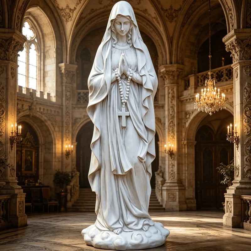 31.5" Large Madonna Prayer Statue by HouseOfZazla