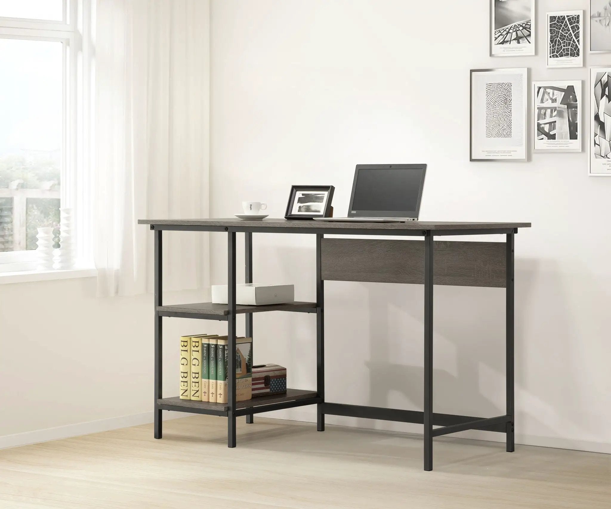 Desk - Weathered Gray by Unique Piece Furniture