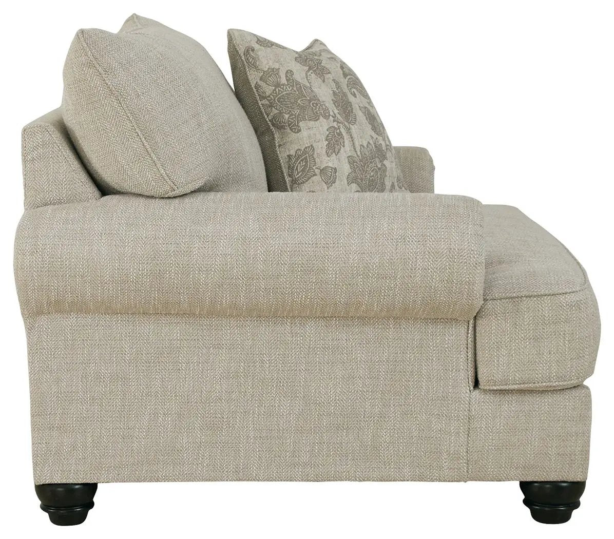 Asanti - Chair and a Half - Fog by Unique Piece Furniture