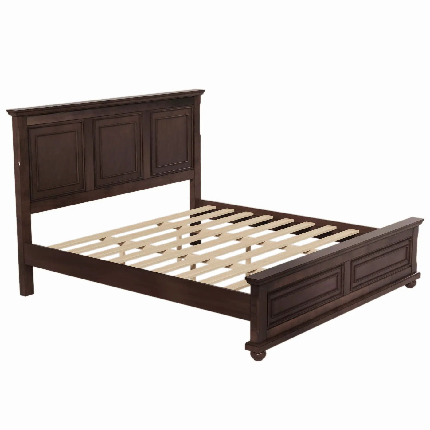 Vintage Tall Headboard Bed by HouseOfZazla