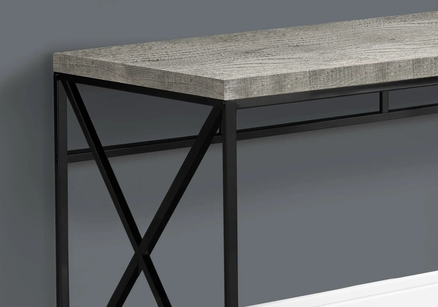Computer Desk for Home Office, Laptop, Glossy Contemporary & Modern by HouseOfZazla
