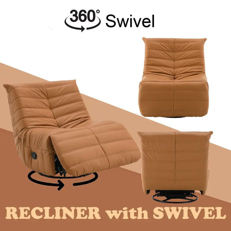 Talmon - Recliner With Swivel by Unique Piece Furniture