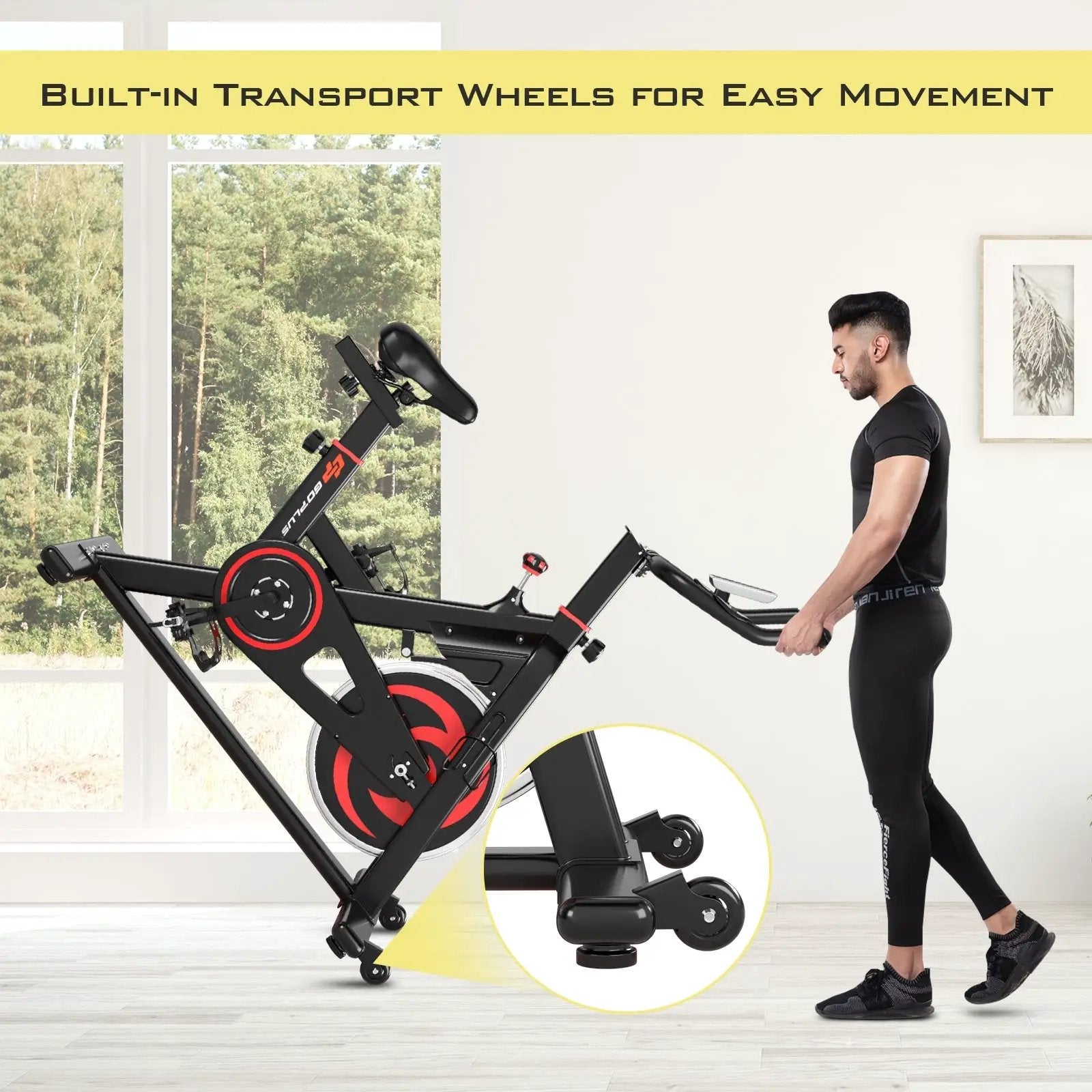 30 lbs Family Fitness Aerobic Exercise Magnetic Bicycle by DirectDeals