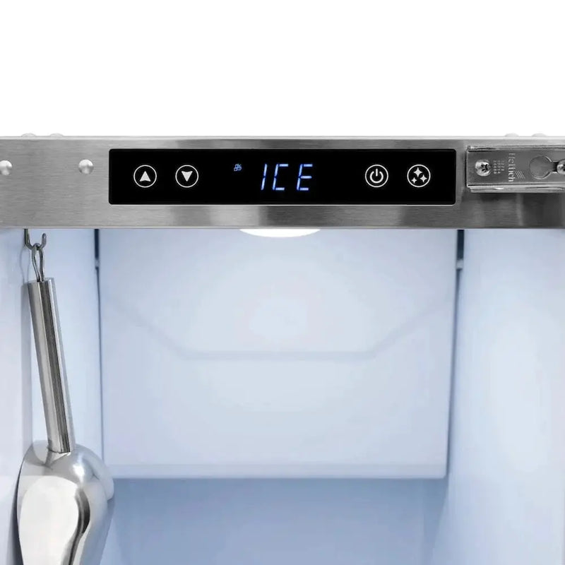 ZLINE 15" Touchstone Clear Cube Ice Maker Drain Pump Panel Ready Door ICCDP-15 by Farmhouse Kitchen and Bath