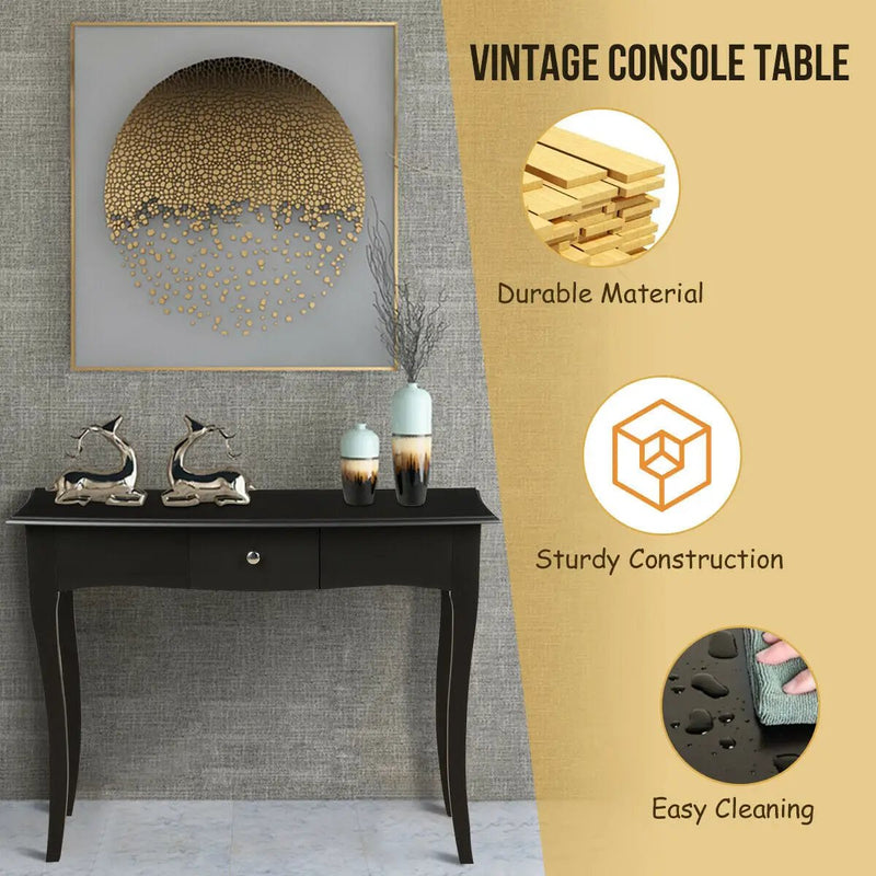 Modern Multifunctional Console Table with Storage Drawer by DirectDeals