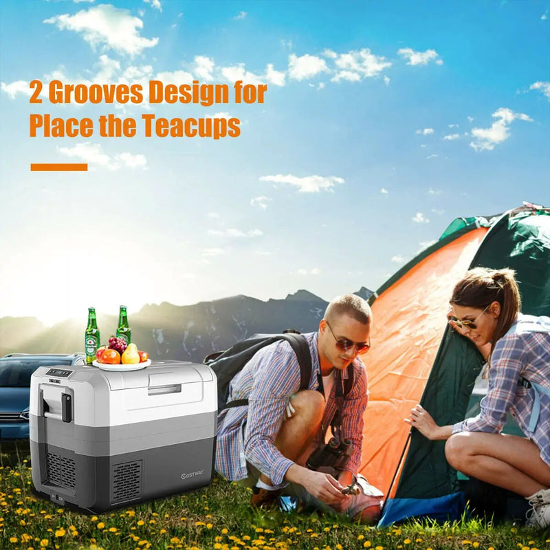 58 Quart Portable Electric Cooler for Camping & Car by DirectDeals