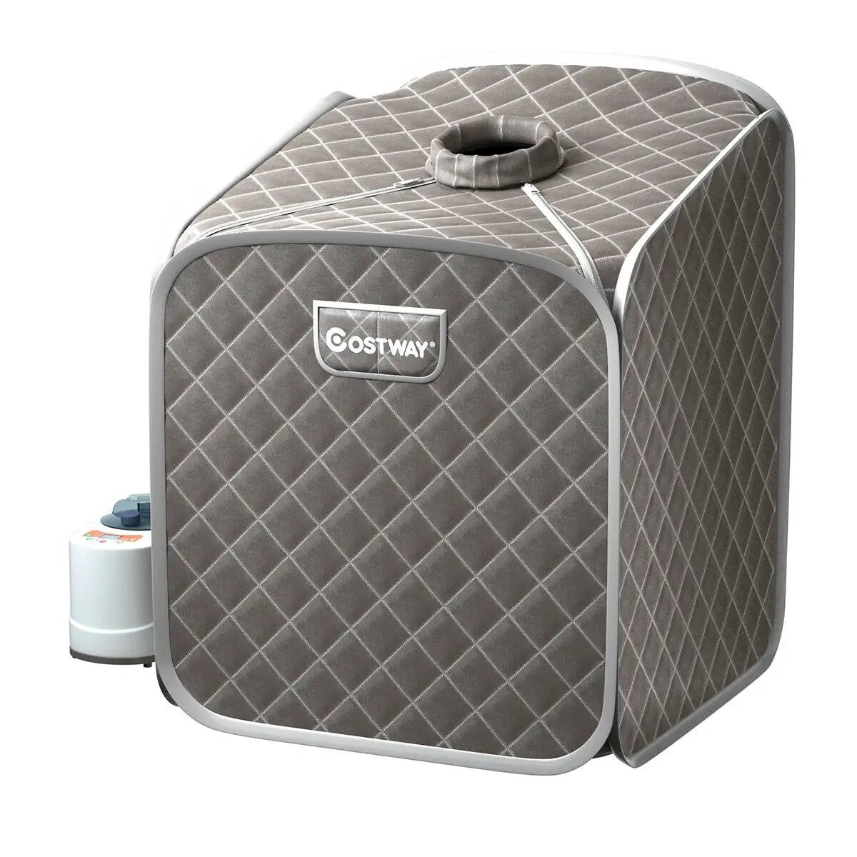 2L Portable Folding Steam Sauna Spa-Gray by DirectDeals