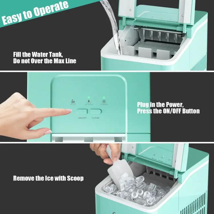 Portable Ice Maker with Scoop by DirectDeals