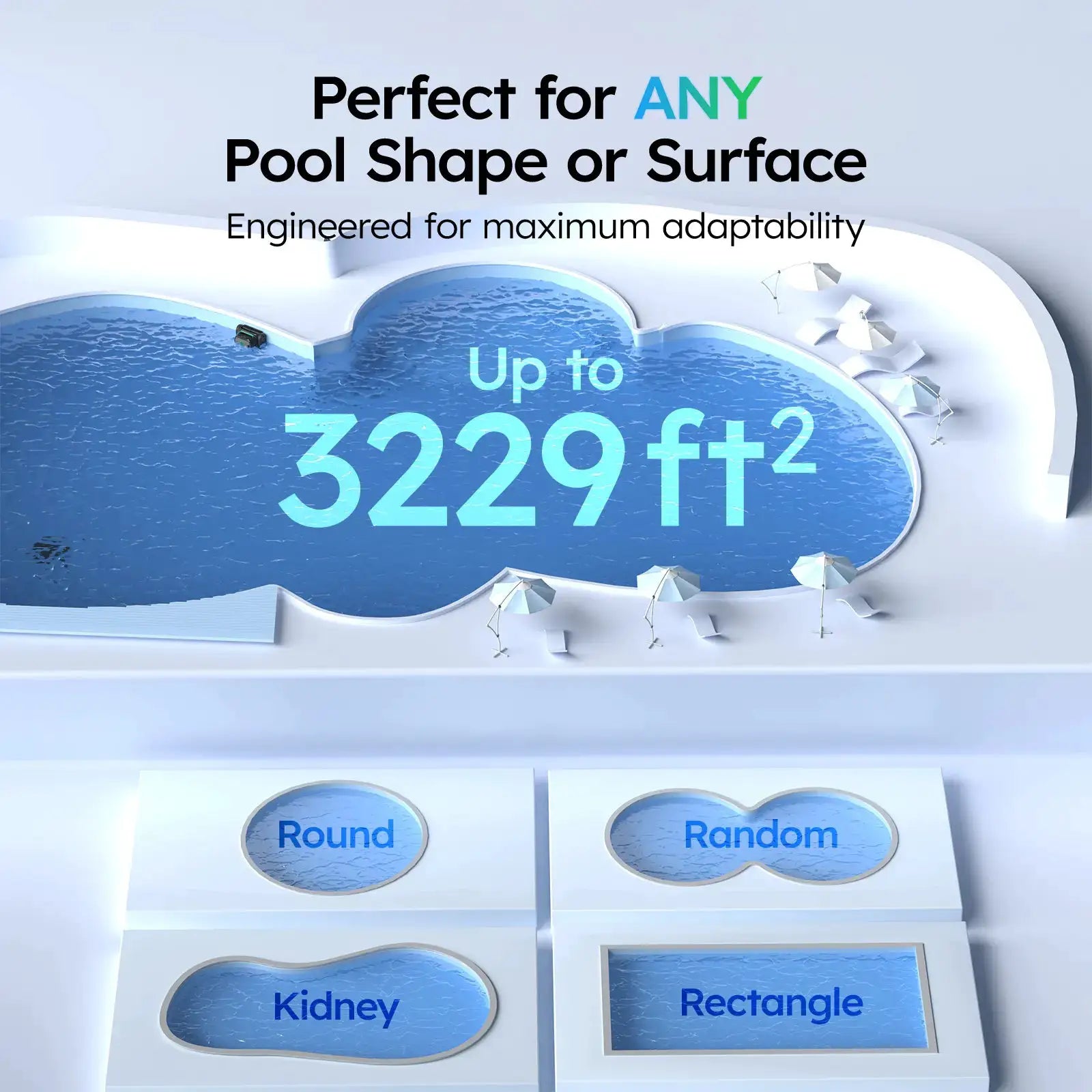 WYBOT S2 Solar with Solar-Powered Charging Dock Robotic Pool Cleaner by WYBOT