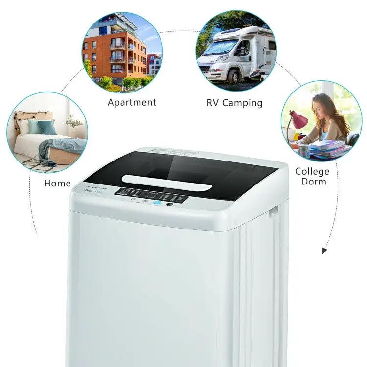 Portable Washer w/ Drain Pump by DirectDeals