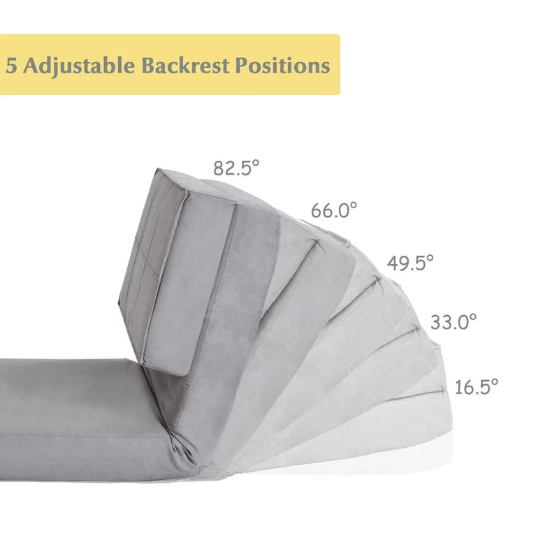 High Quality Fam Convertible Lounger Folding Sofa Sleeper Bed by DirectDeals