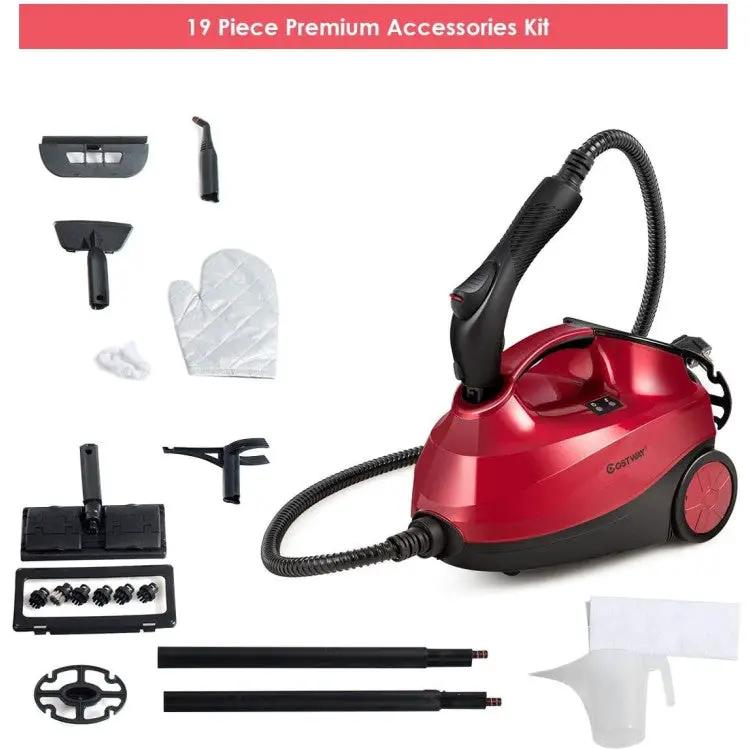 2000W Heavy Duty Multi-purpose Steam Cleaner Mop with Detachable Handheld Unit by DirectDeals