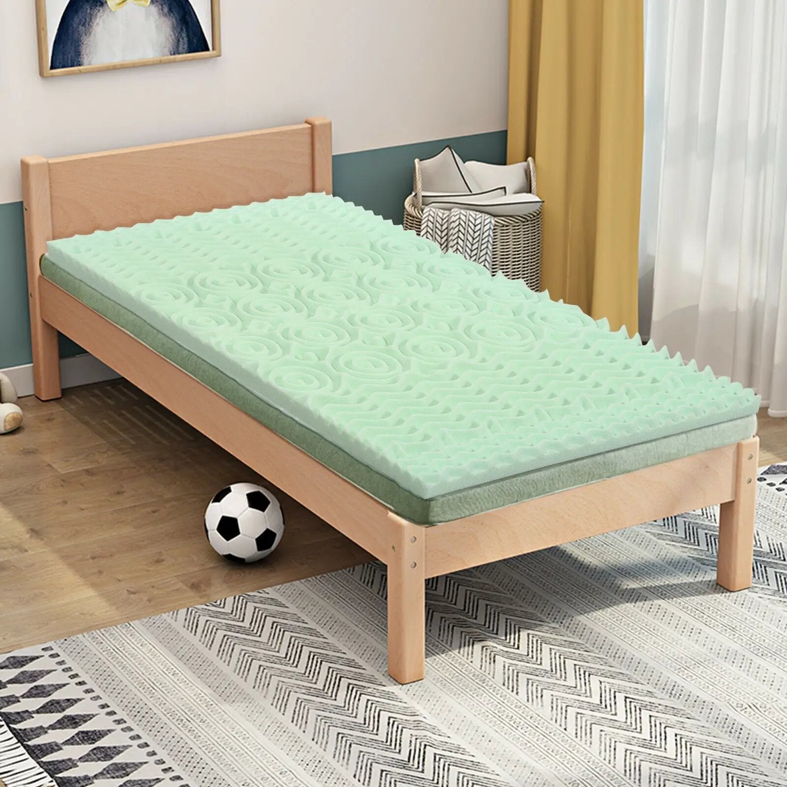 3 Inch Comfortable Mattress Topper Cooling Air Foam by DirectDeals