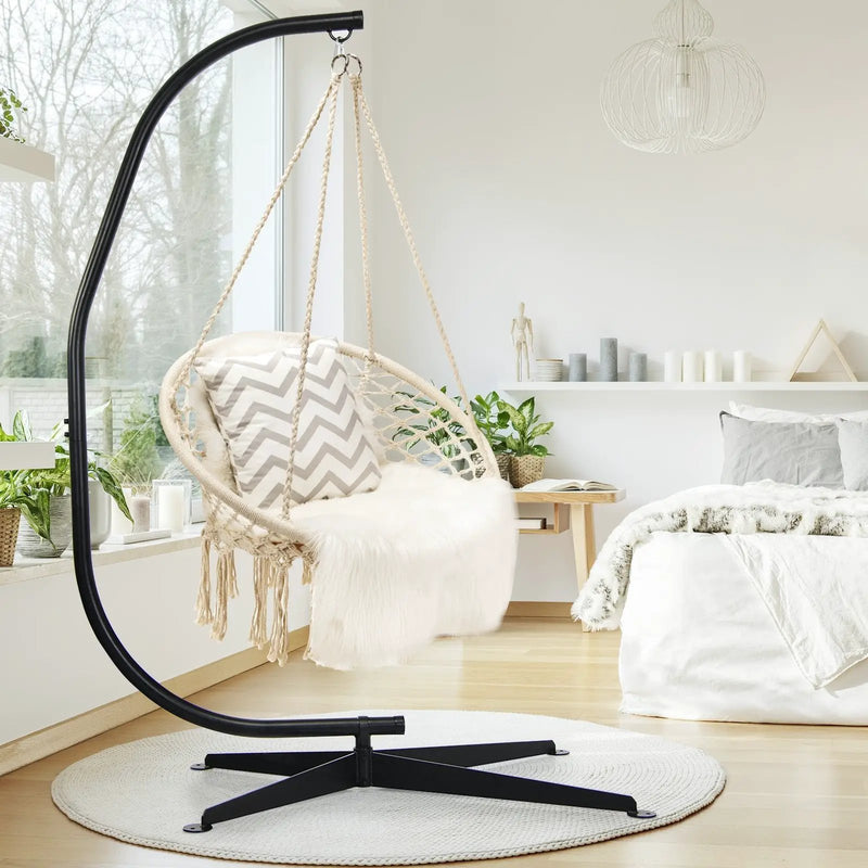 Solid Steel C Hammock Frame Stand by DirectDeals