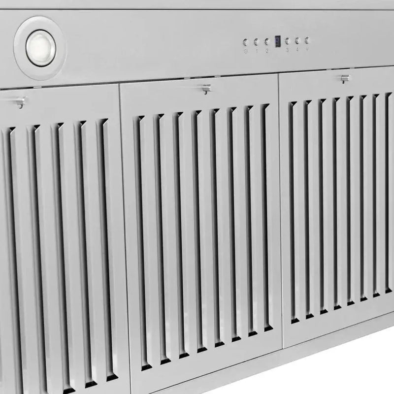 ZLINE 48" Autograph Edition Stainless Steel Range Hood, Gold KB4STZ-48-G by Farmhouse Kitchen and Bath