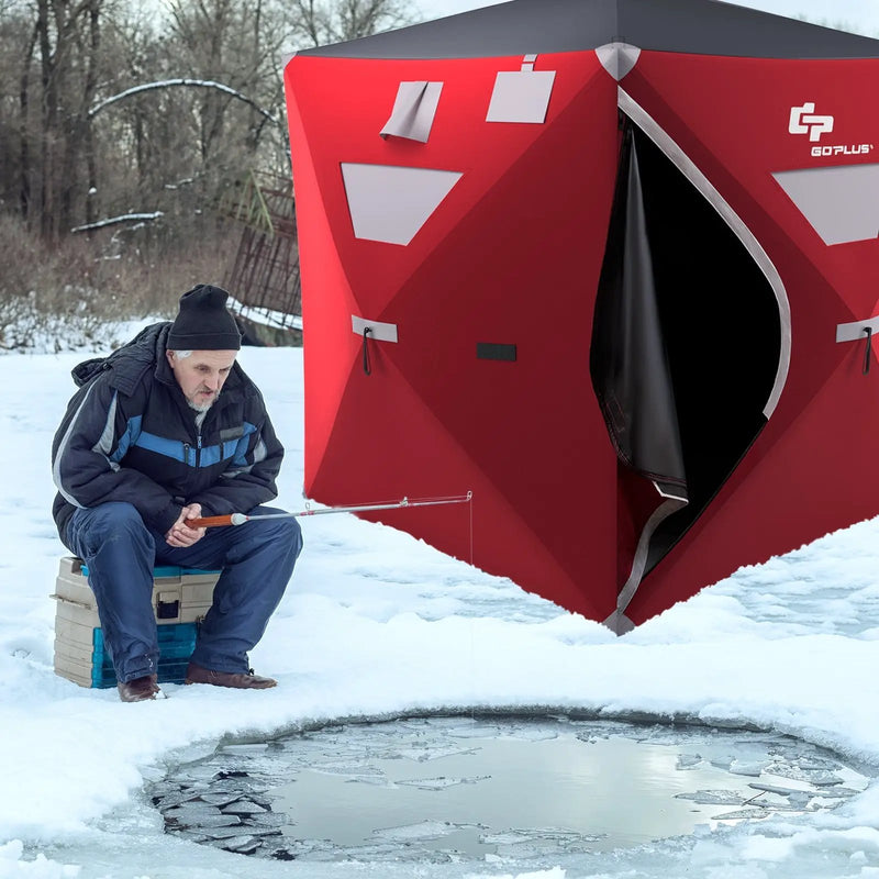 2-person Portable Ice Shelter Fishing Tent with Bag by DirectDeals