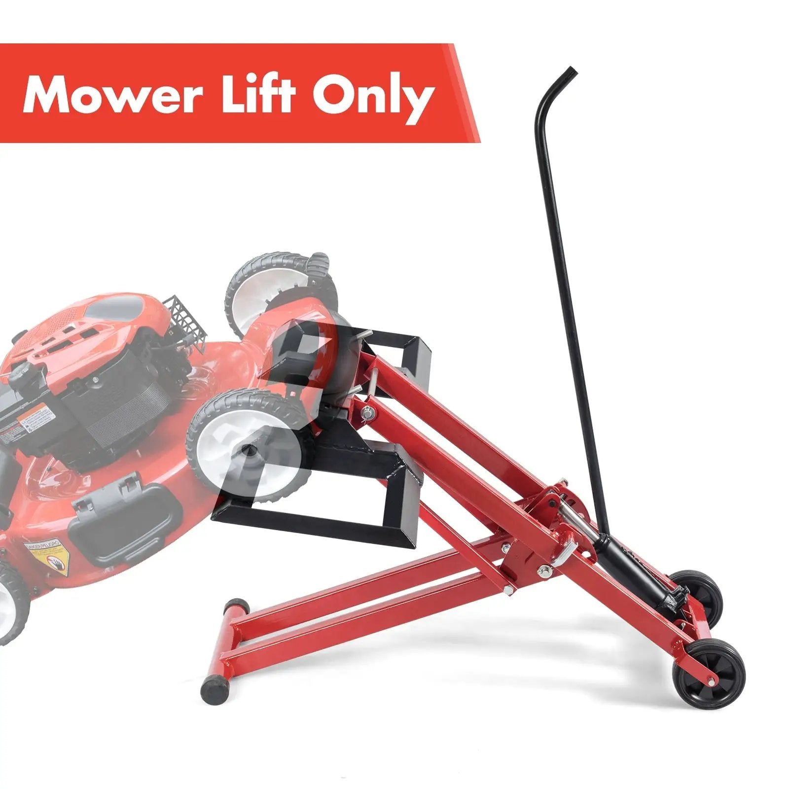 Hydraulic Lawnmower Lift Jack for Tractors and Zero Turn Riding Lawn Mowers by DirectDeals