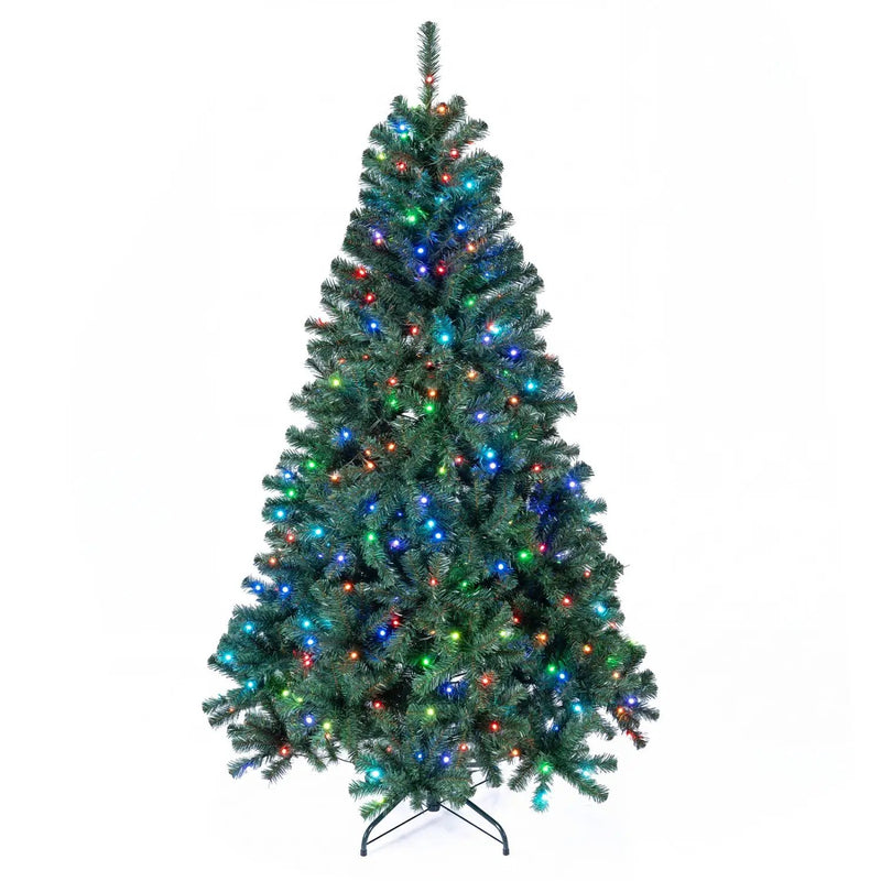 6 FT Smart Pencil Christmas Tree with RGB Lights & Music Sync by DirectDeals