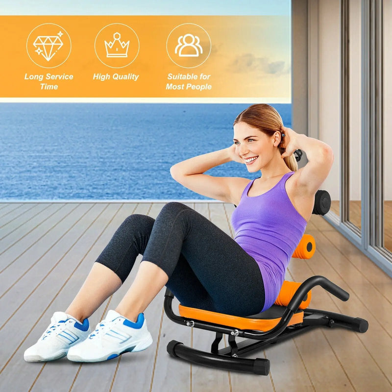 Core Fitness Abdominal Trainer Crunch Exercise Bench Machine by DirectDeals