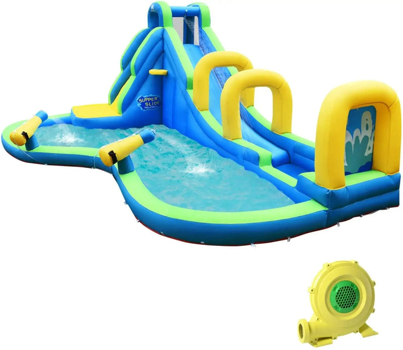 Multifunctional Inflatable Water Bounce with 735W Blower by DirectDeals