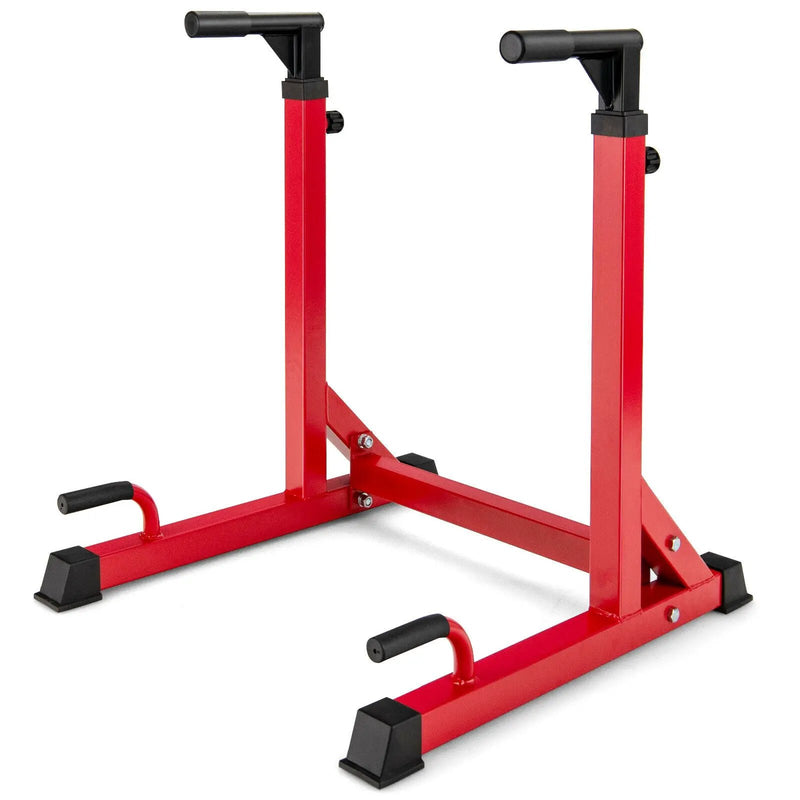 Adjustable Dip Bar with 10 Height Levels by DirectDeals