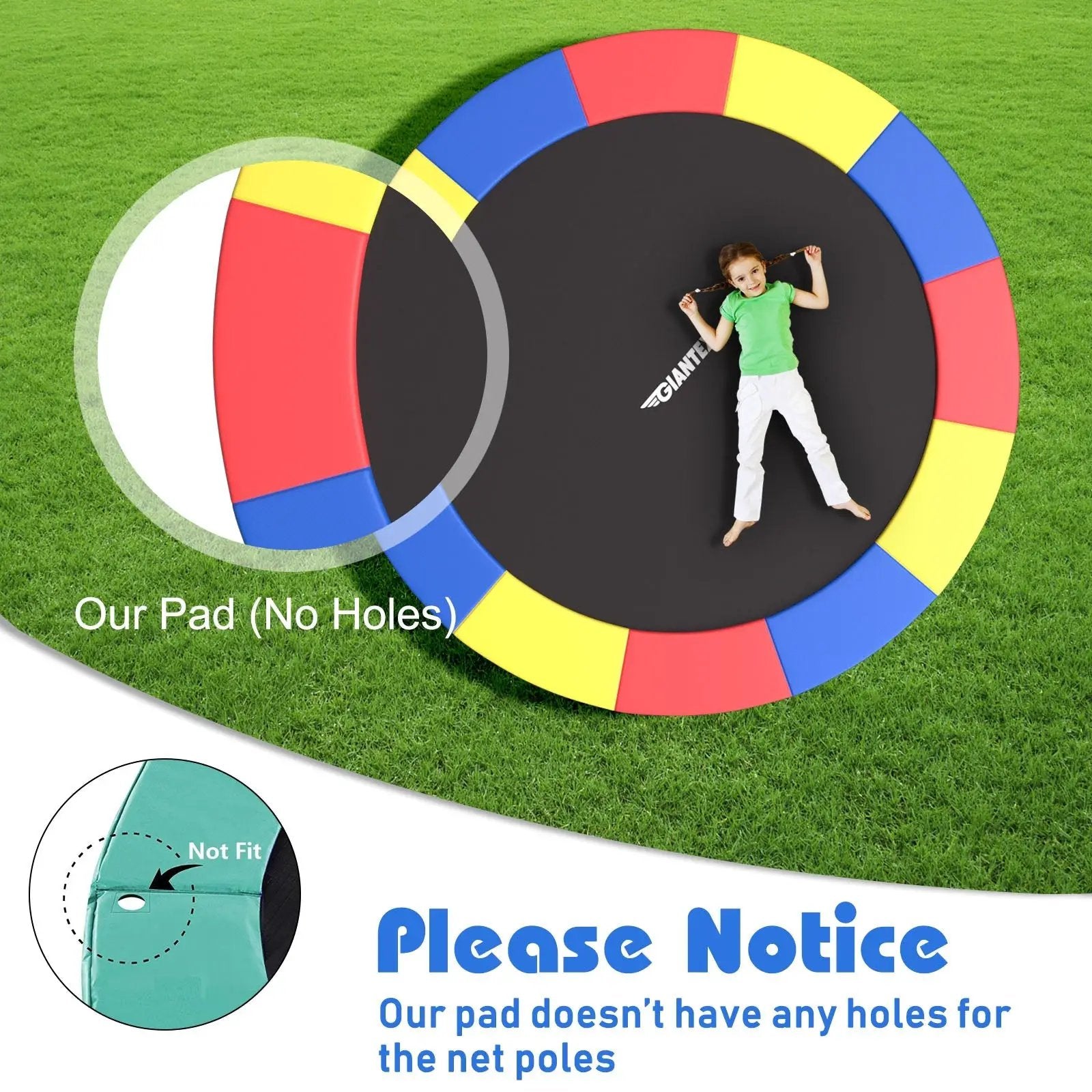 15 Feet Universal Trampoline Spring Cover by DirectDeals
