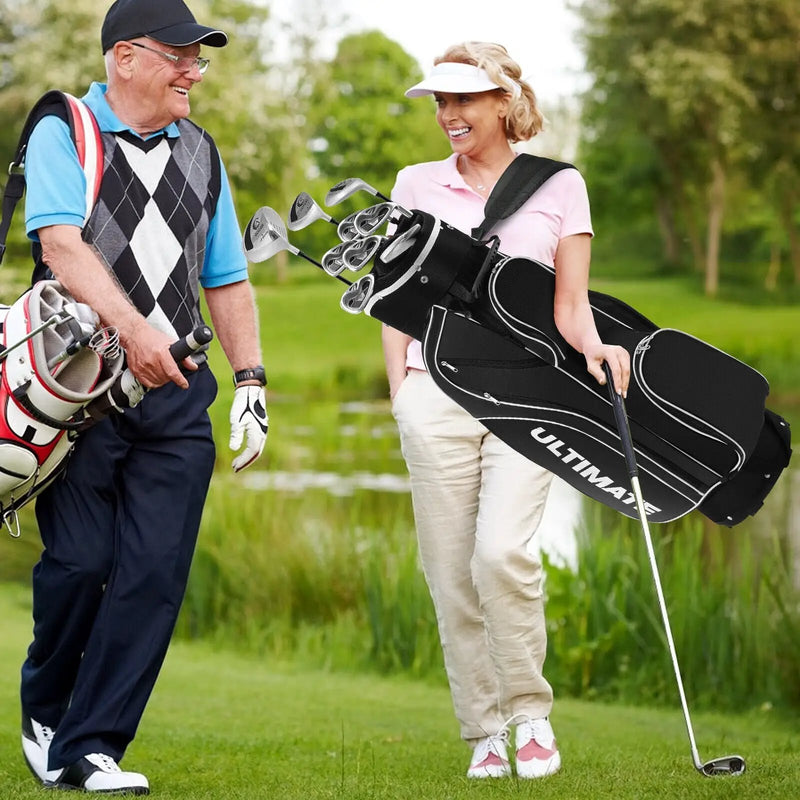 Women's Complete Golf Club Set - 10 Piece with Stand Bag by DirectDeals