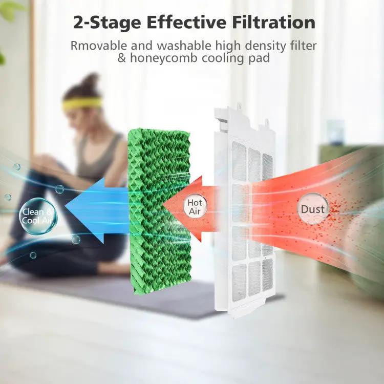 3-in-1 Air Cooler – Fan & Humidifier with Remote by DirectDeals