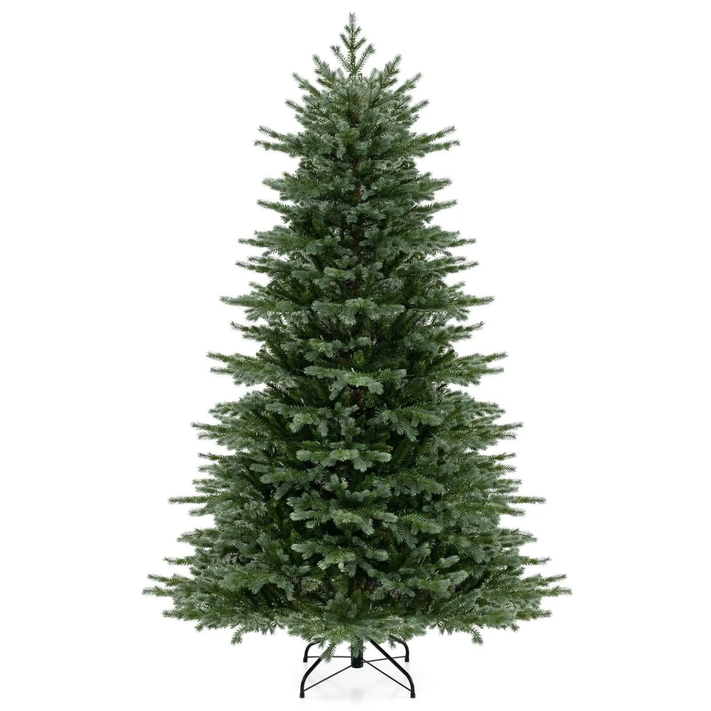 5/6/7 Feet Artificial Christmas Tree with 1426/2116/3156 Lush PVC and 200/300/400 Warm White LED Lights by DirectDeals