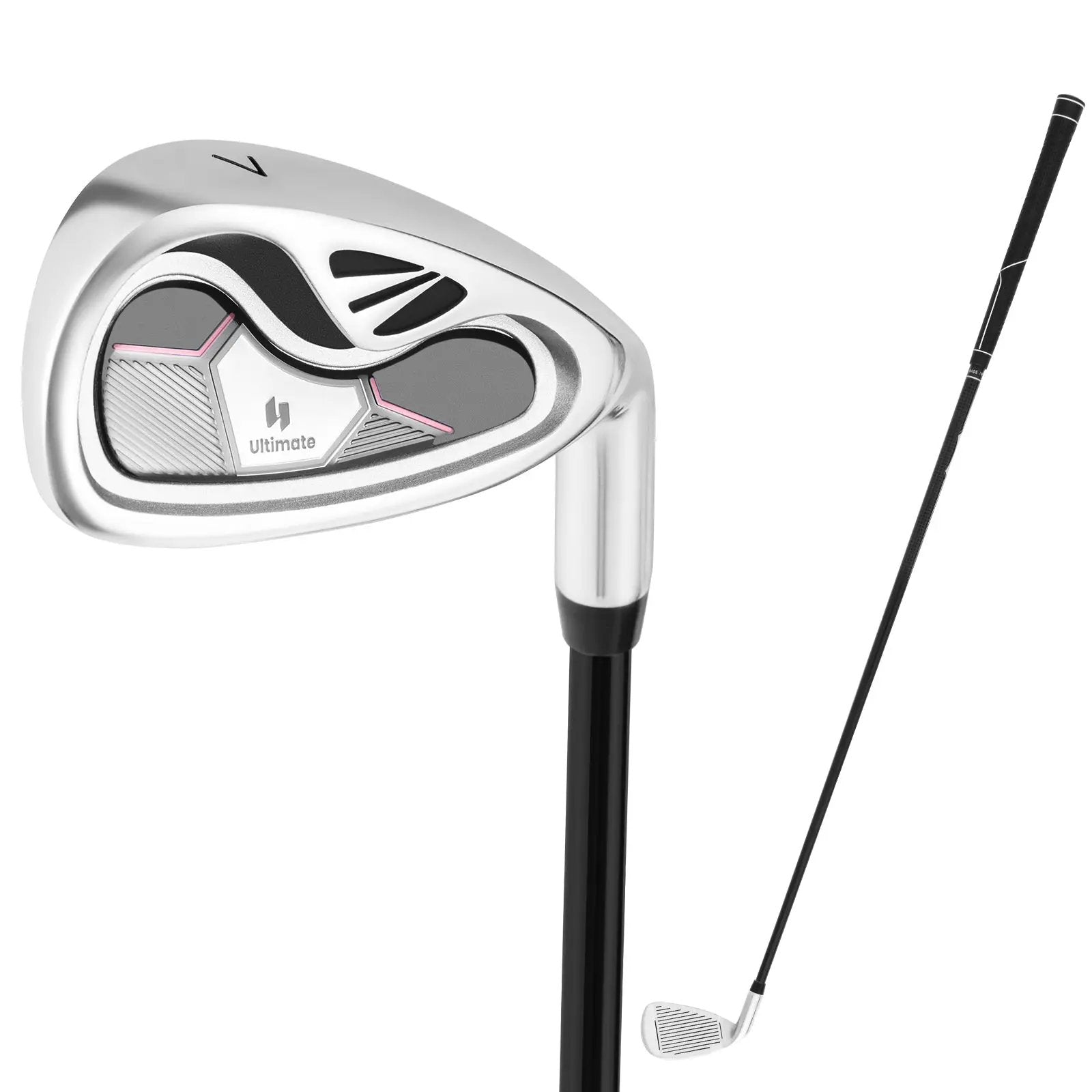 #7 Iron Single Golf Club for Women with Graphite Shaft and Headcover by DirectDeals