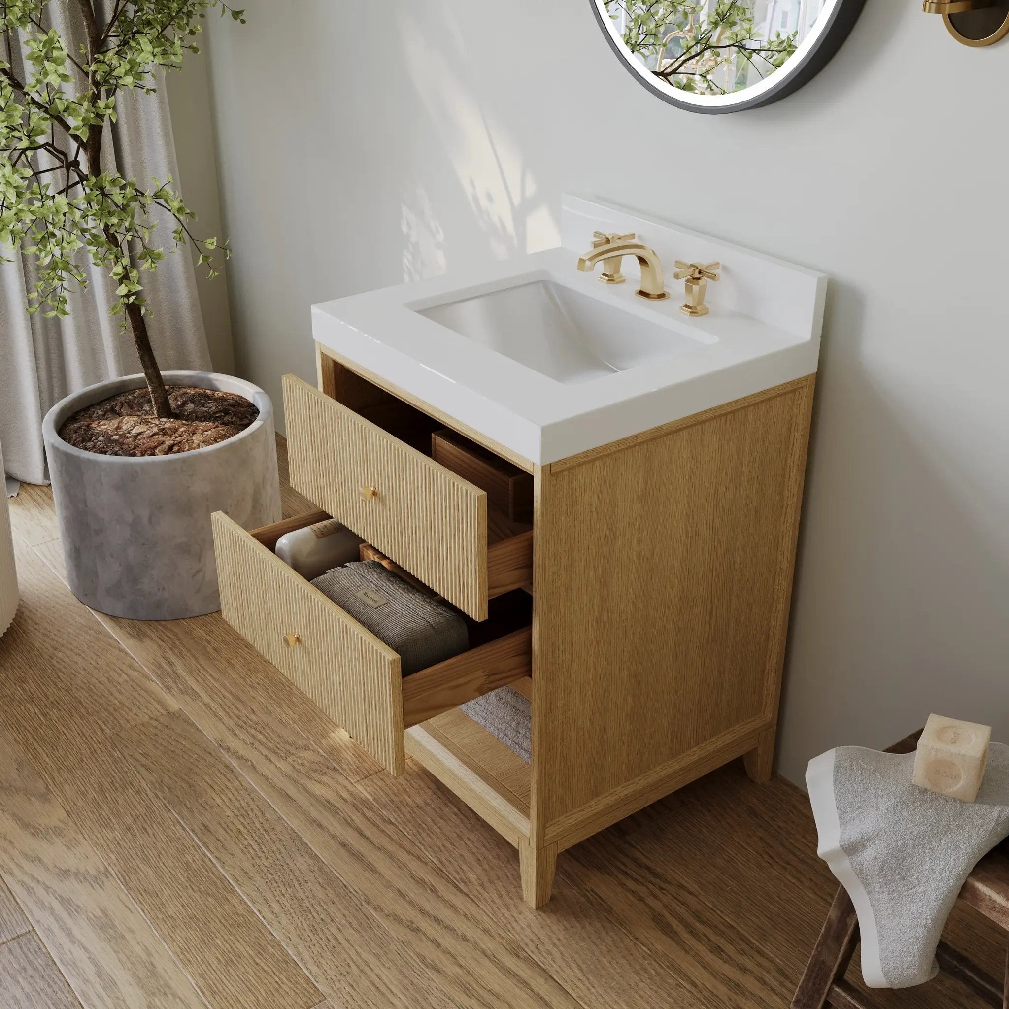 Momo 24" Bath Vanity Set by Ancerre Designs