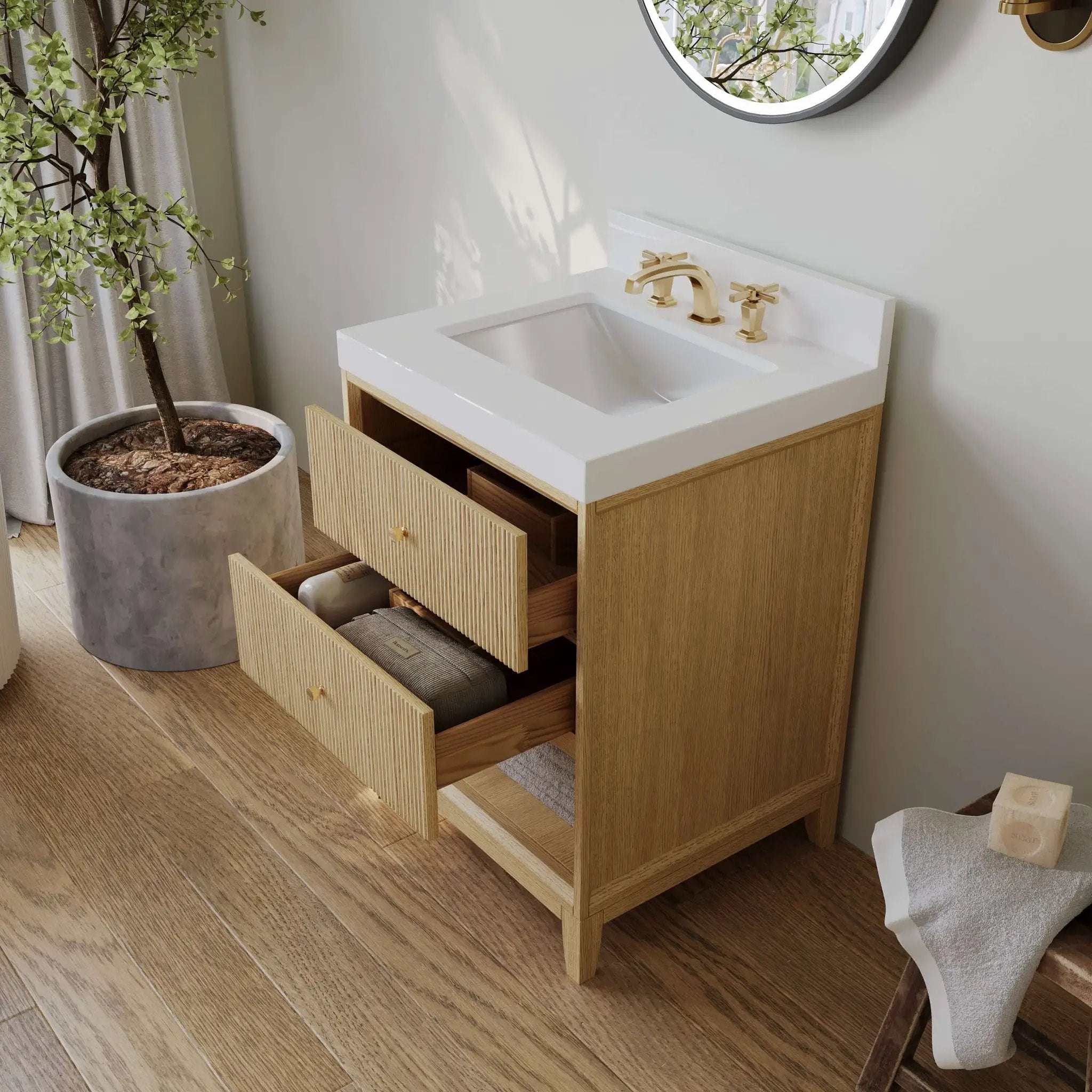 Momo 24" Bath Vanity Set by Ancerre Designs