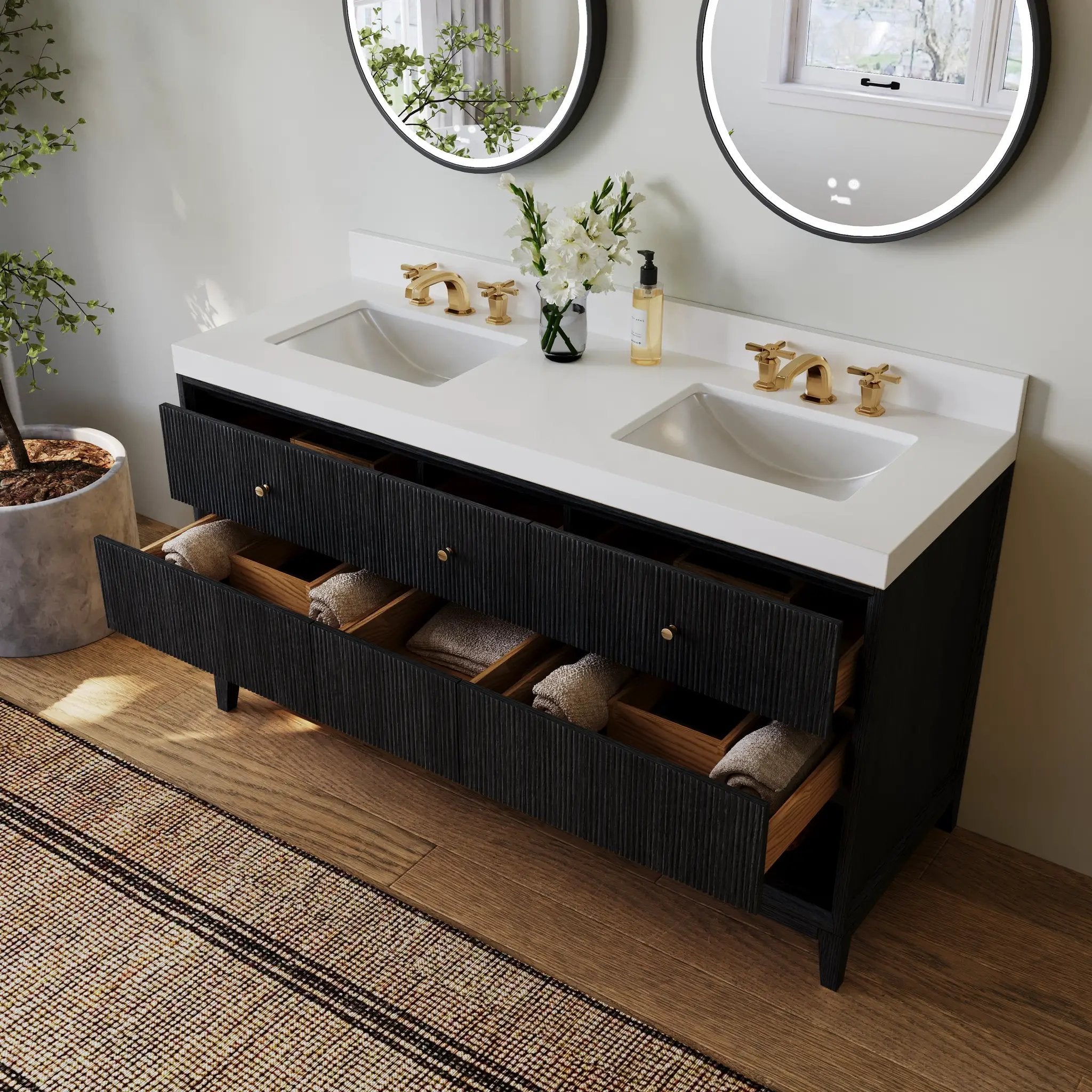 Momo 60" Bath Vanity Set by Ancerre Designs