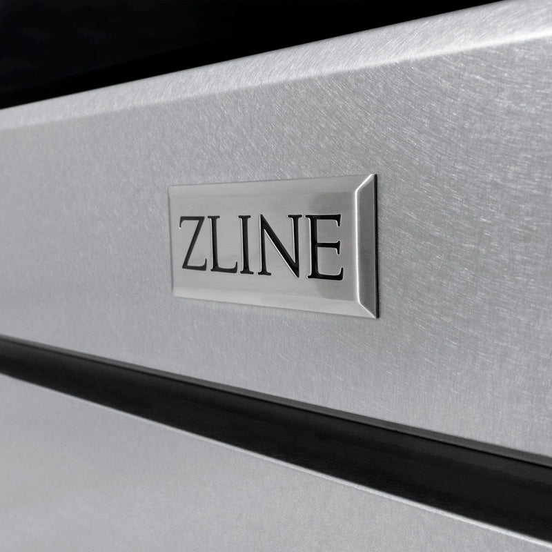ZLINE 30"Paramount Dual Fuel Range DuraSnow® Gold SDRSZ-30-G by Farmhouse Kitchen and Bath