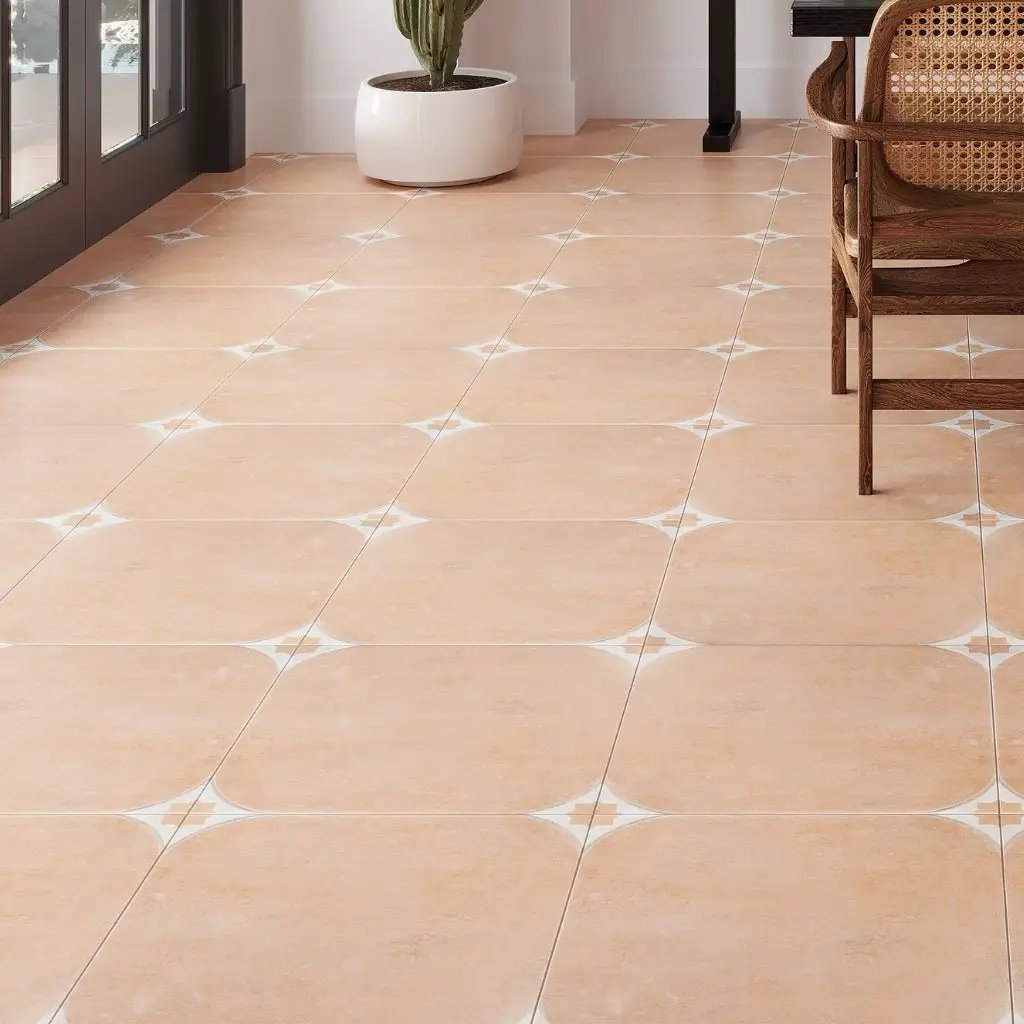 Plaster Brown 18x18 Matte Square Porcelain Large Format Tile (7 pack, 14.75 sq ft/case) by Apollo Tile