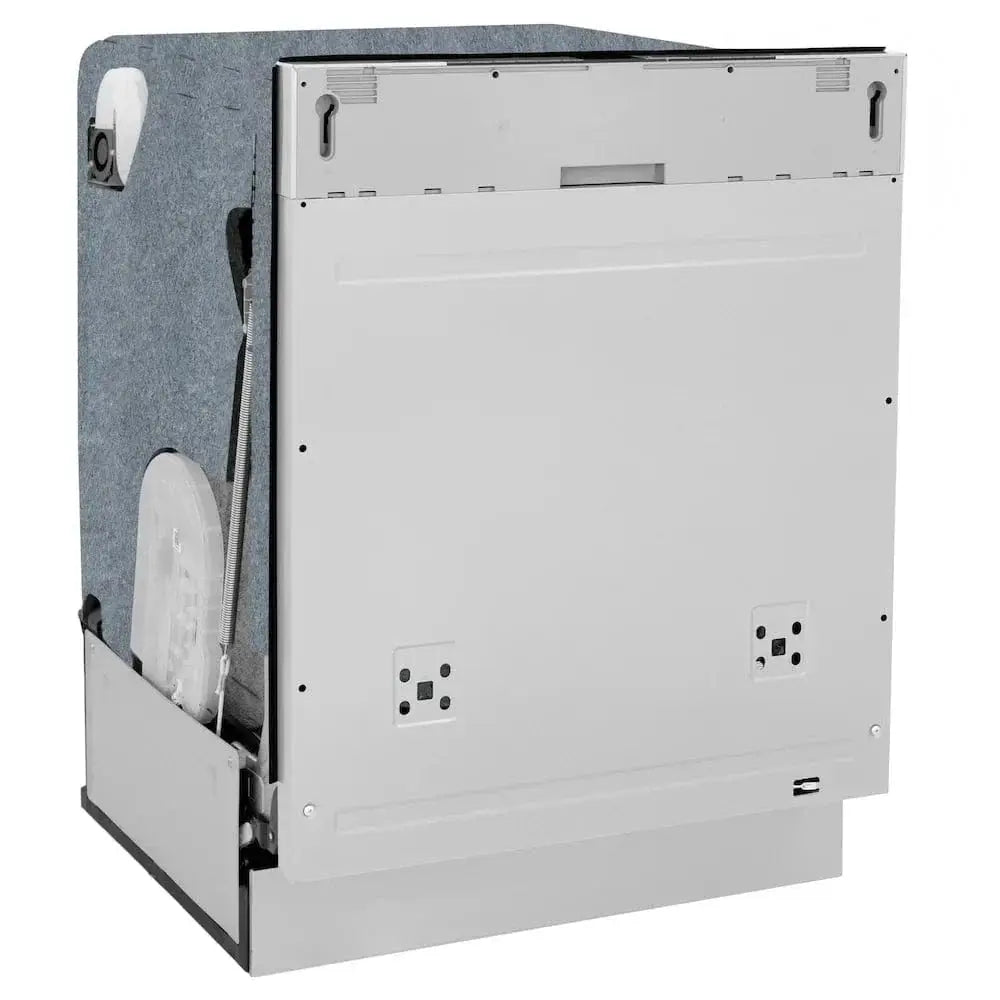 ZLINE Autograph Edition 24" Tall Tub Dishwasher, Custom Panel Ready, Matte Black DWMTZ-24-MB by Farmhouse Kitchen and Bath