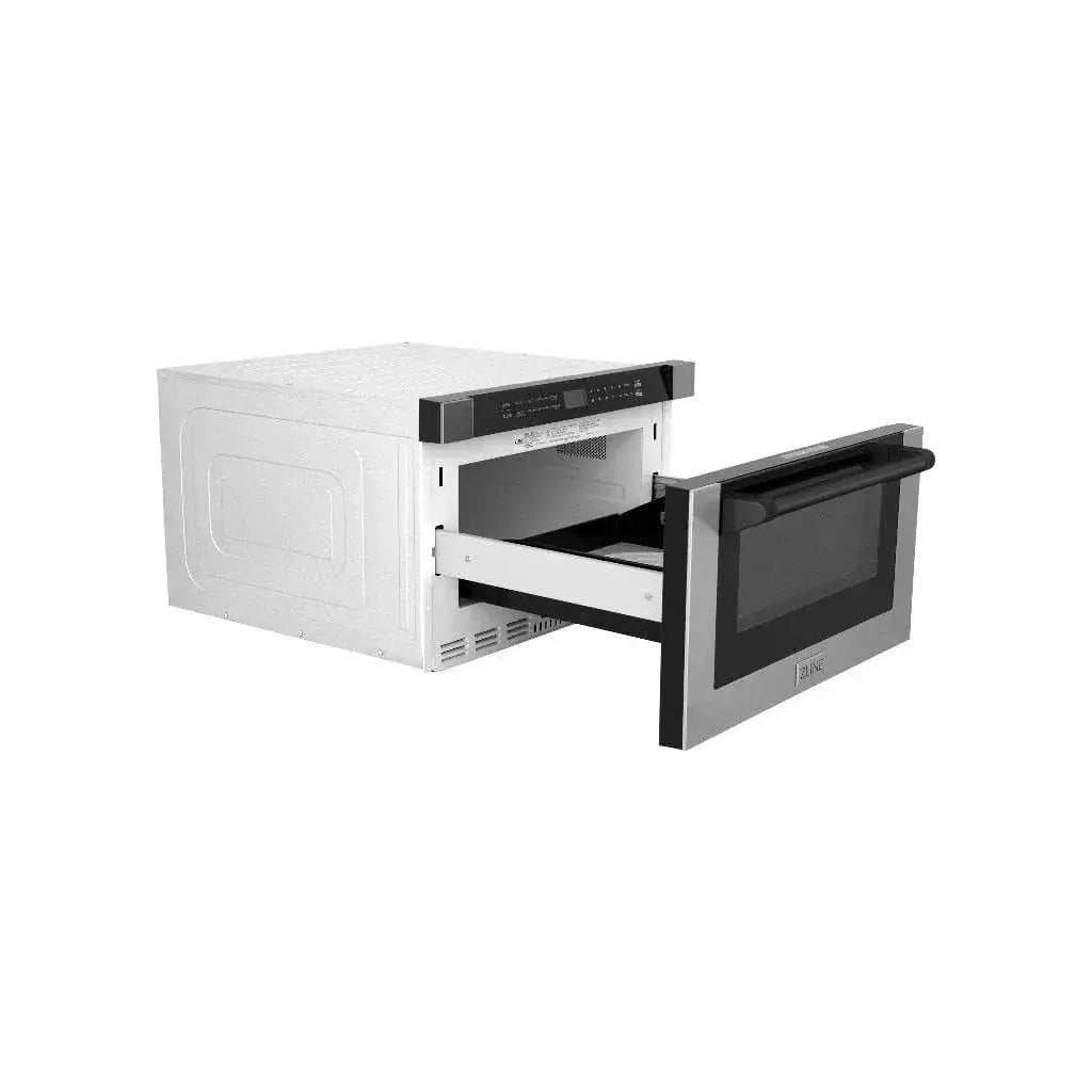 ZLINE 24" Microwave Drawer, Stainless Steel, Bronze MWDZ-1-H-MB by Farmhouse Kitchen and Bath