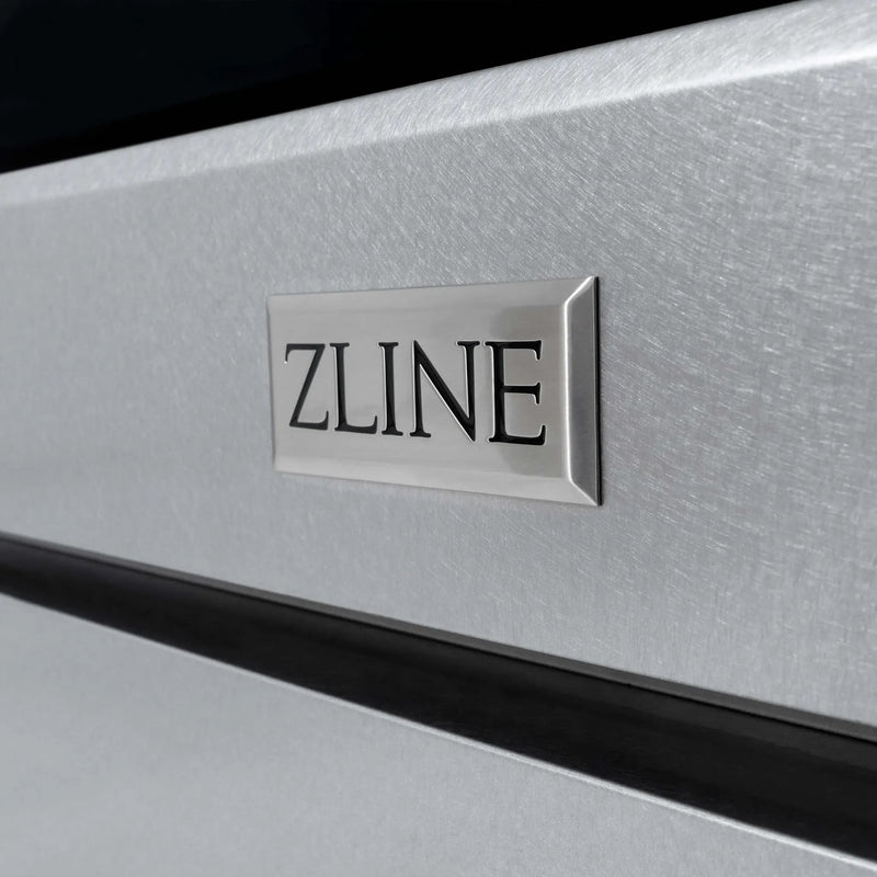 ZLINE 30"Paramount Dual Fuel Range DuraSnow® Brass Burners SDRS-BR-30 by Farmhouse Kitchen and Bath