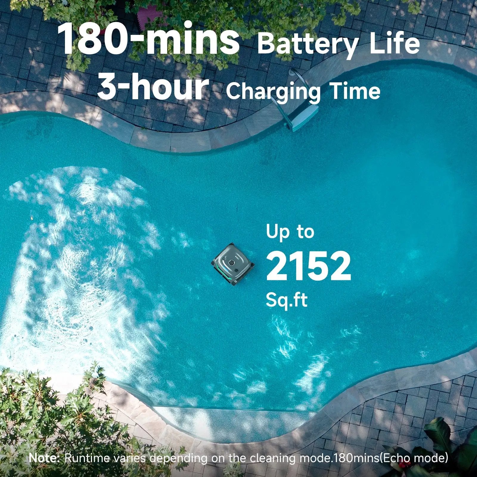 (2026 Upgrade) WYBOT C2 Cordless Robotic Pool Cleaner by WYBOT