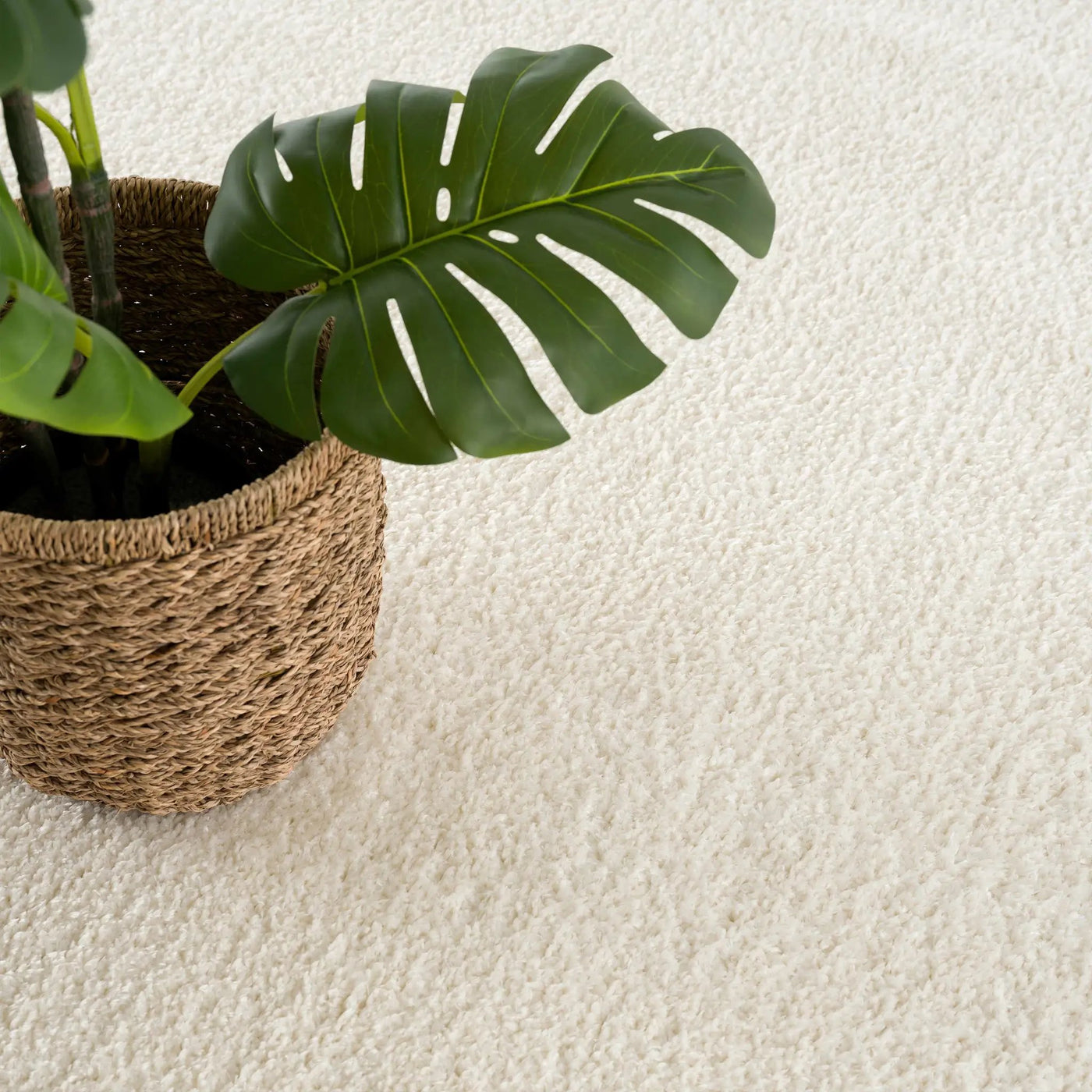 Judy White Washable Area Rug - Clearance by Boutique Rugs
