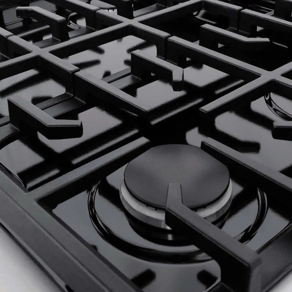 ZLINE 30 In. Gas Range, Stainless Steel, White Matte, SGR-WM-30 by Farmhouse Kitchen and Bath
