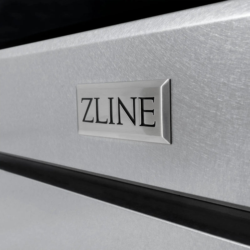 ZLINE 30"Paramount Dual Fuel Range DuraSnow® Champagne Bronze SDRSZ-30-CB by Farmhouse Kitchen and Bath