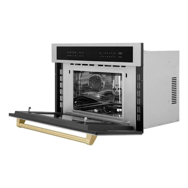 ZLINE 30” Convection Microwave, Stainless Steel, Bronze MWOZ-30-CB by Farmhouse Kitchen and Bath