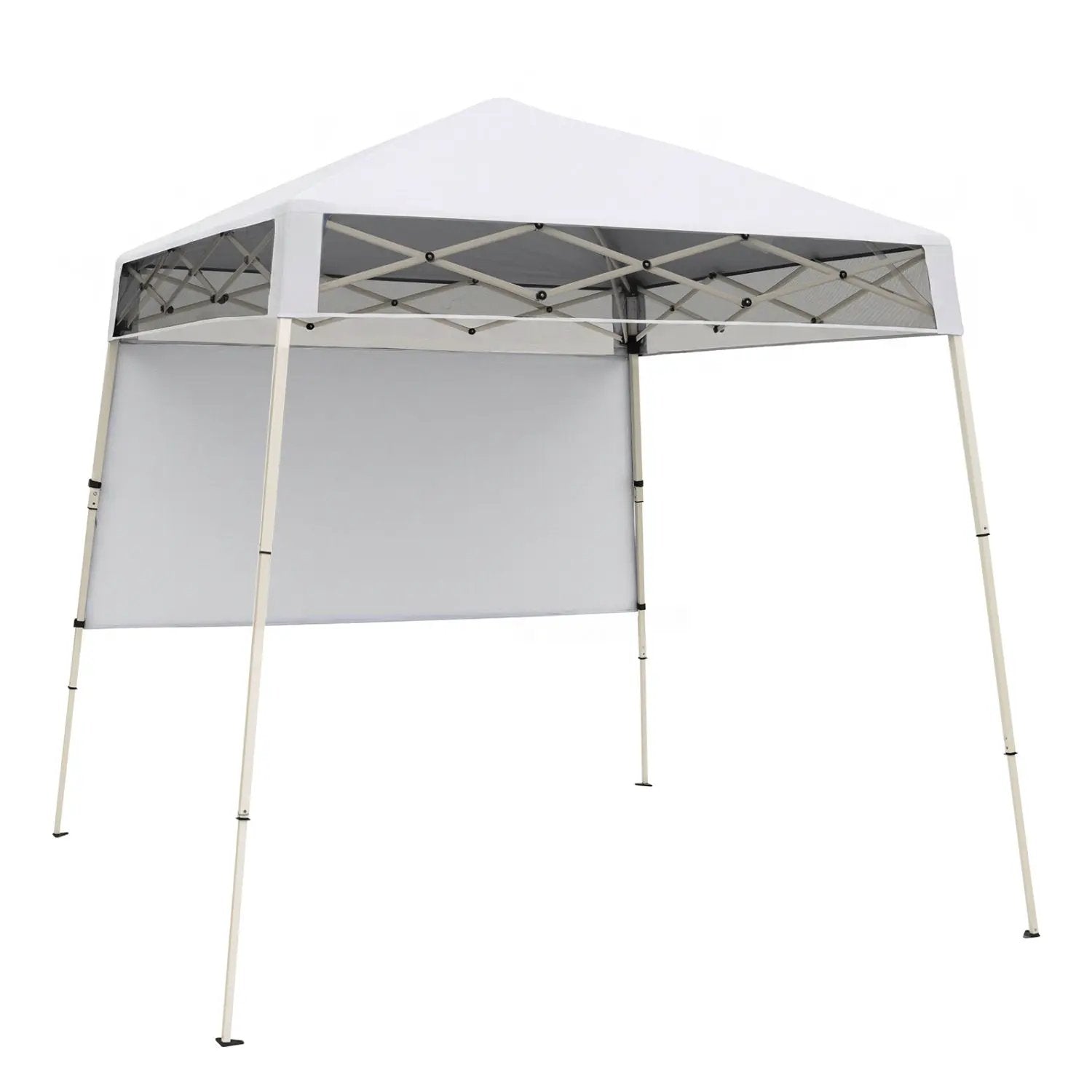 7 x 7 FT Pop-Up Canopy Tent with 1 Push Center Lock for Sports Picnic Camping by DirectDeals