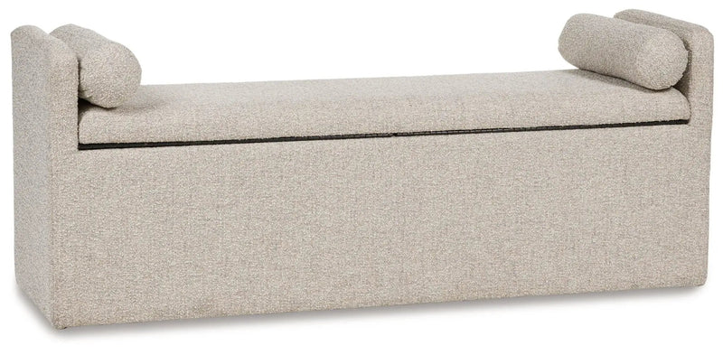 Galliden - Large Upholstered Dining Room Bench - Beige by Unique Piece Furniture