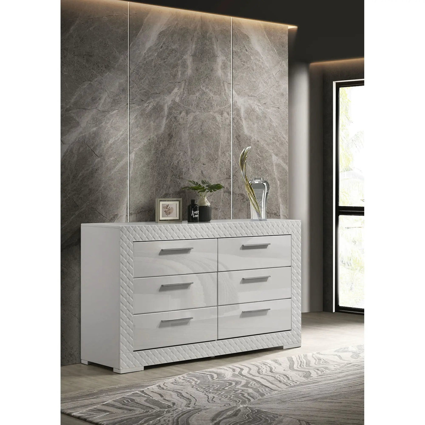 Pierce - 6 Drawer Dresser Cabinet by HouseOfZazla