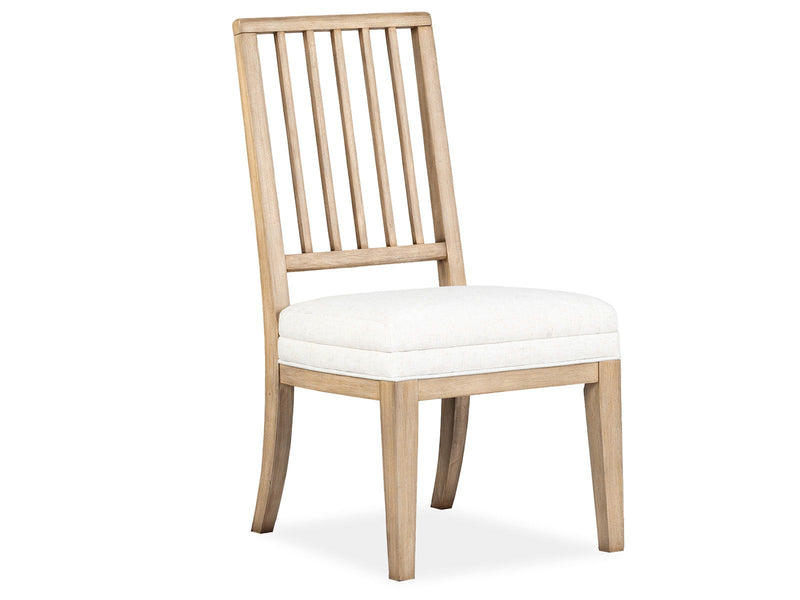 Coventry - Upholstered Side Chair With Solid Wood Back (Set of 2) - Honey Wheat, photo 4 of 7